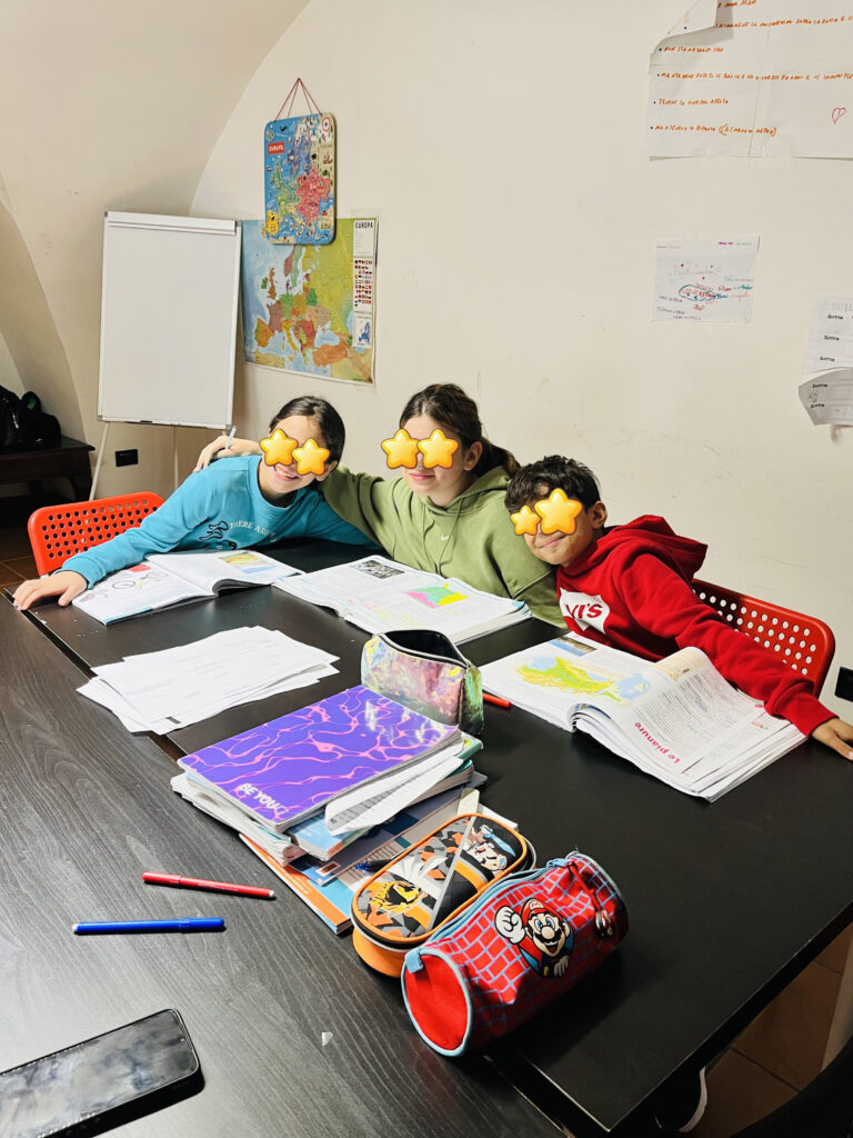 sostegno scolastico e doposcuola